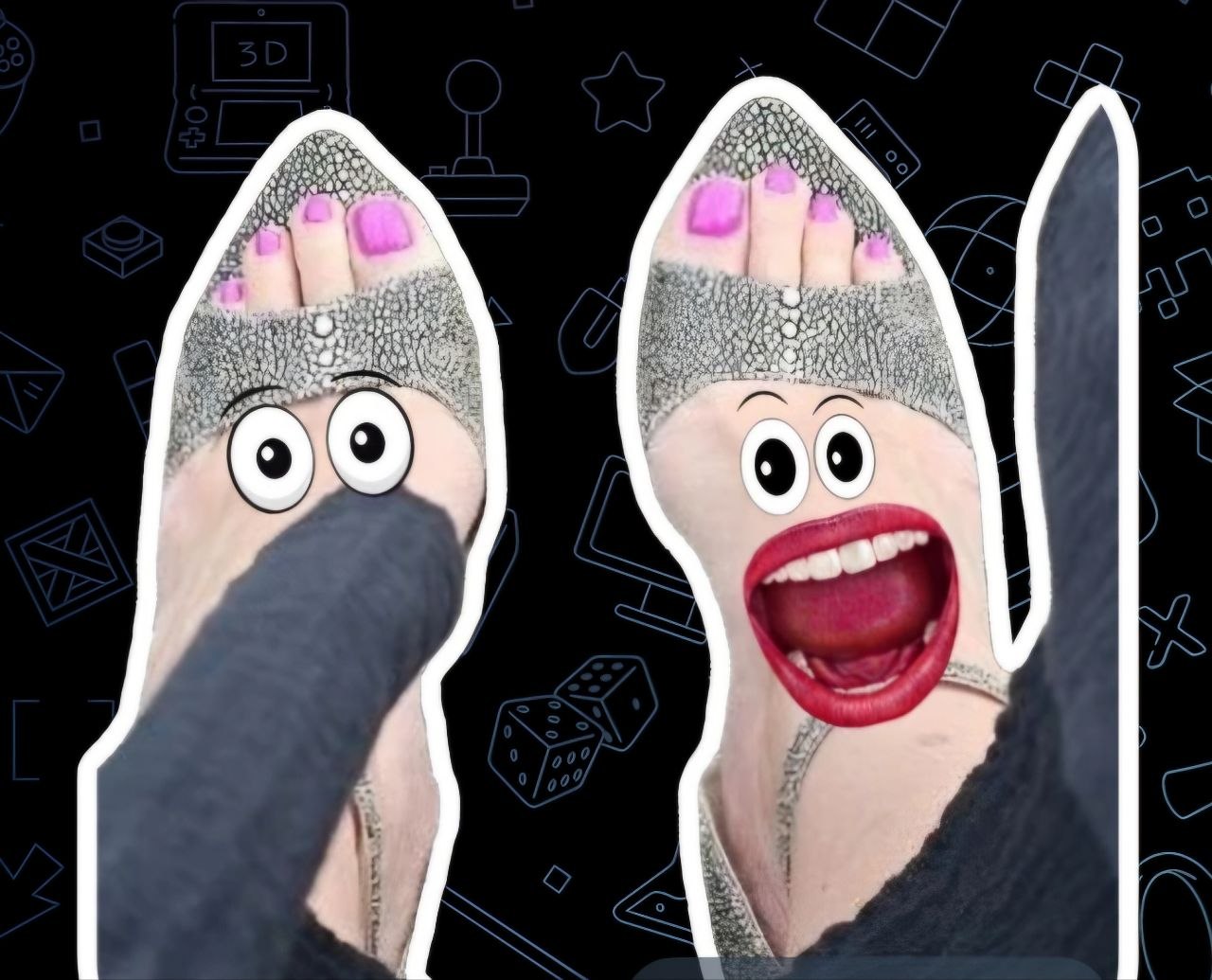 The original pedicure pic that started $TOEZ